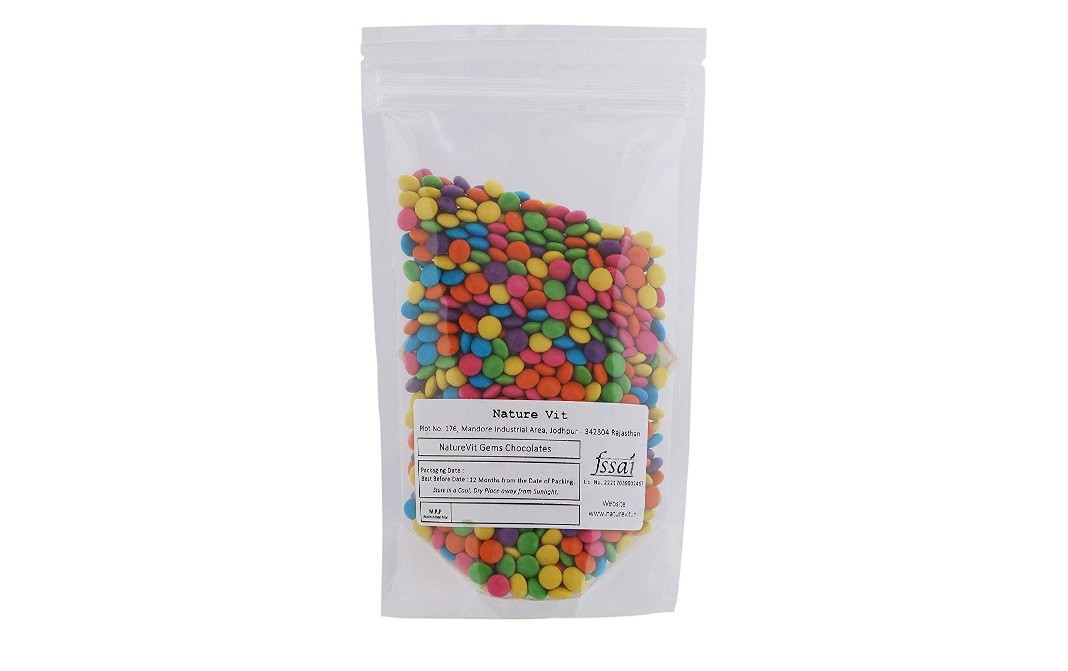 Nature Vit Gems Chocolates    Pack  400 grams